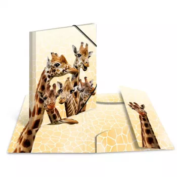 HERMA Giraffe friends aplankas dokumentams A3, polipropilenas