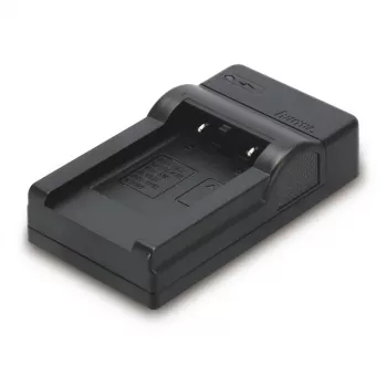 Baterijų kroviklis Hama Travel USB skaitmeninių fotoaparatų baterijoms