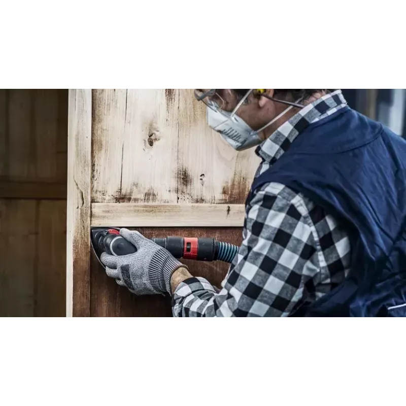 Bosch 2 608 900 823 šlifavimo lakštas medienai, 93x93 mm, 5 vnt.