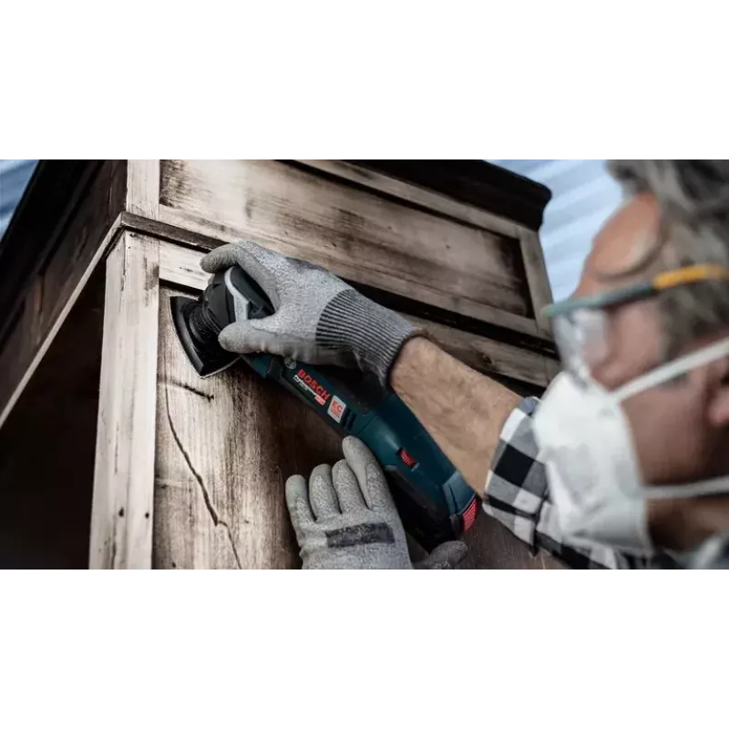 Bosch 2 608 900 823 šlifavimo lakštas medienai, 93x93 mm, 5 vnt.