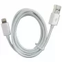 Lightning laidas 2GO 794888 1m Baltas USB B
