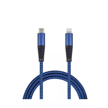 2GO 797196 Lightning kabelis 1 m mėlynas USB-C