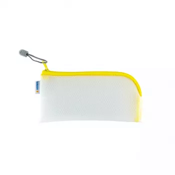 HERMA 20005 Kietas EVA penalas permatomas geltonas 110x230 mm