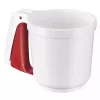 Miltų sietelis Westmark 32142270, plastikinis, baltas, Ø 10,8 cm, aukštis 110 mm
