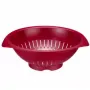 Virtuvinis sietelis Westmark 2424227R, plastikinis, apvalus, 25 cm skersmuo, raudonas