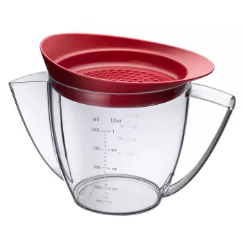 Riebalų atskyriklis Westmark 30752260 – 1000 ml, plastikinis, skaidri rankena