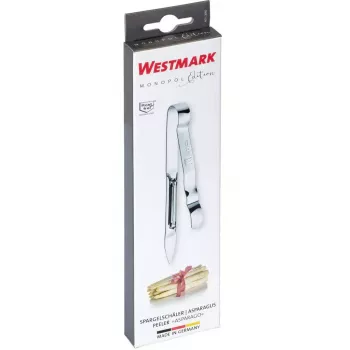 Šparaginių daržovių skustukas Westmark Asparago, nerūdijančio plieno geležtė, plotis 51 mm, ilgis 175 mm
