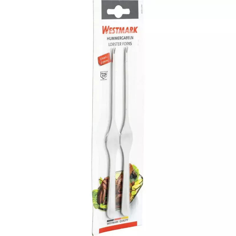 Šakutė vėžiagyviams Westmark 66162280 nerūdijantis plienas, 185 mm, 2 vnt.
