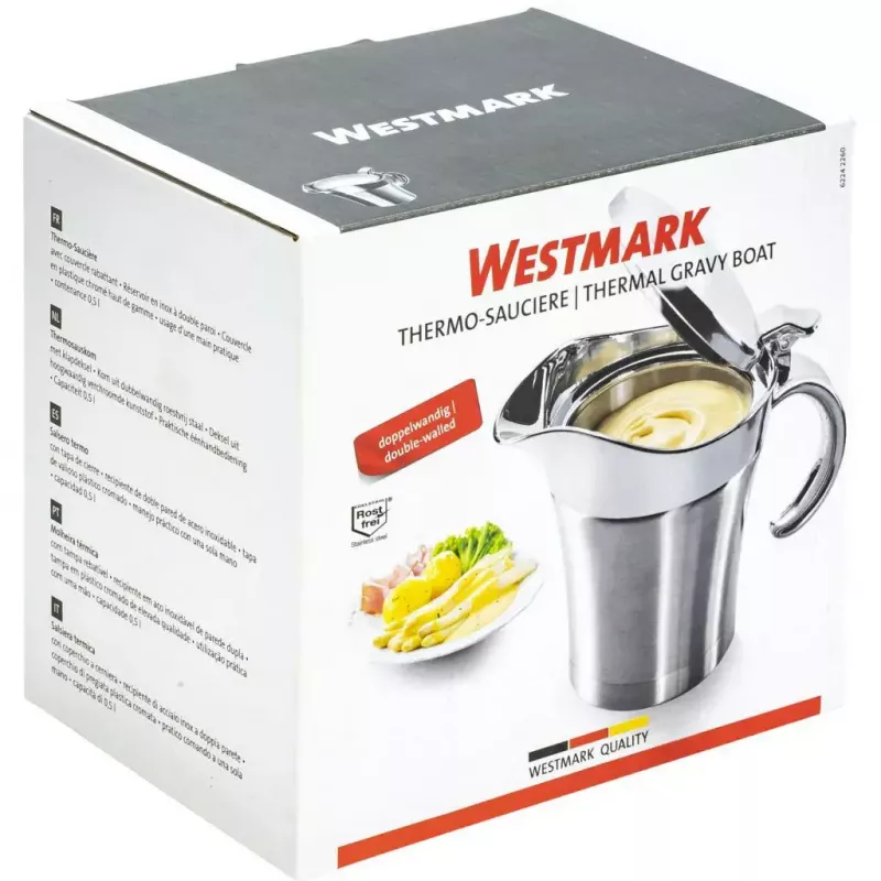 Padažinė Westmark 62242260, nerūdijantis plienas su plastikinėmis dalimis, 500 ml, 143×115×180 mm