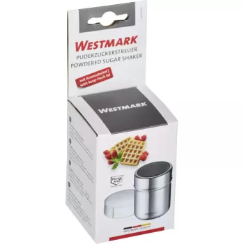 Cukrinė Westmark 69502260 – apvali nerūdijančio plieno korpusas su polipropileno dalimis, 62×62×82 mm