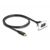 DeLOCK Easy 45 modulis SuperSpeed USB 10 Gbps USB Type-A moteriškas į USB Type-C vyriškas