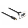 DeLOCK Easy 45 modulis SuperSpeed USB 10 Gbps USB Type-A moteriškas į USB Type-C vyriškas