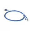 ACT Blue 10 m LSZH U/FTP CAT6A duomenų centro plonas pataisinis kabelis su apsaugotais RJ45 jungtimis