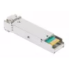 Intellinet Gigabit Fiber WDM Bi-Directional SFP optinis modulis 1000Base-BX-U (LC), vienmodis, 80 km, BiDi WDM (RX1550/TX1490), MSA atitikmuo, sidabrinis