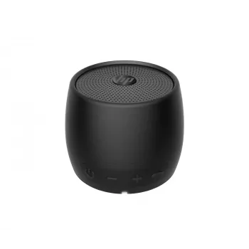 HP Black Bluetooth Speaker 360, belaidis ir laidinis, nešiojamas monogarsiakalbis, juodas, cilindro formos, mygtukai, universalus