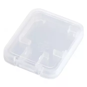 Hama DuoCase dėklas atminties kortelėms, 2 kortelės, polipropilenas (PP), permatomas