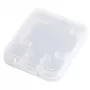 Hama DuoCase dėklas atminties kortelėms, 2 kortelės, polipropilenas (PP), permatomas