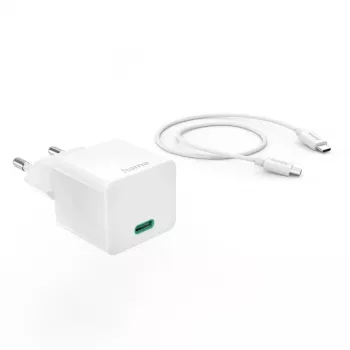 Hama 00201675 mobiliojo įrenginio įkroviklis Ausinės, Power bank, Išmanusis telefonas, Planšetinis kompiuteris Baltas AC Greitas įkrovimas Vidaus