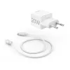 Hama 00201675 mobiliojo įrenginio įkroviklis Ausinės, Power bank, Išmanusis telefonas, Planšetinis kompiuteris Baltas AC Greitas įkrovimas Vidaus