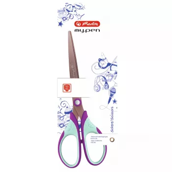 Vienas rašiklis Herlitz my.pen Straight Cut Mint spalvos Violetinis
