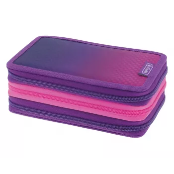 Herlitz TriCase Dip Dye 31 vnt. rausvai violetinis poliesteris 190x115x70 mm