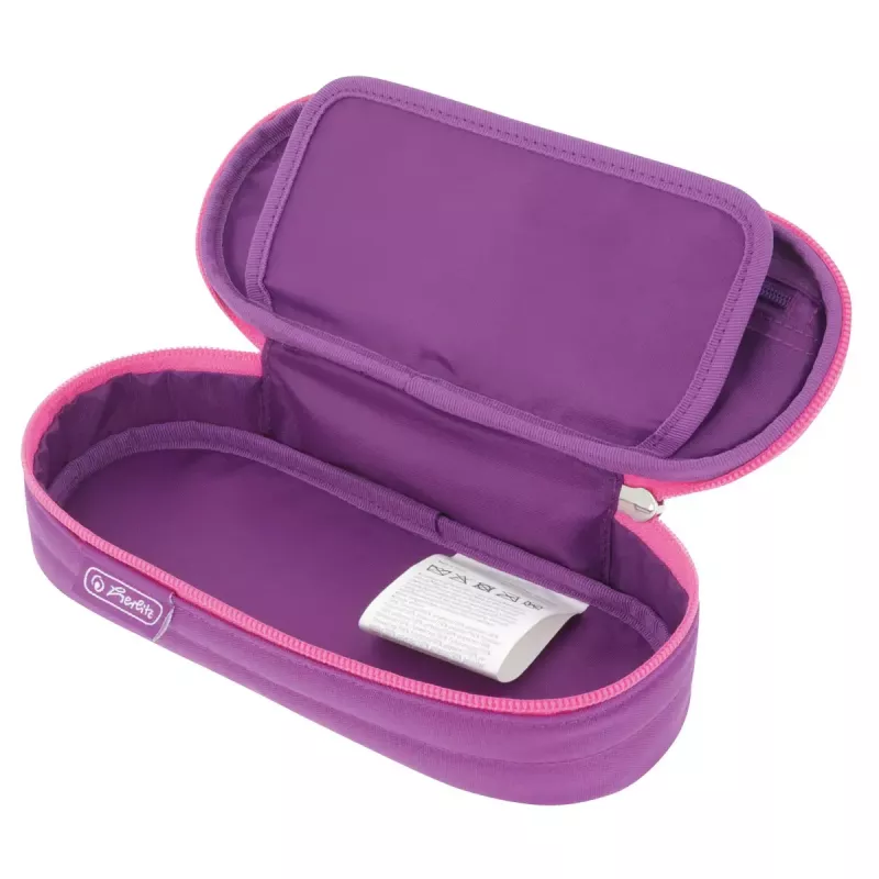 Pieštukinė Herlitz Dip Dye Soft, poliesteris, rožinė–violetinė, 215x95x60 mm