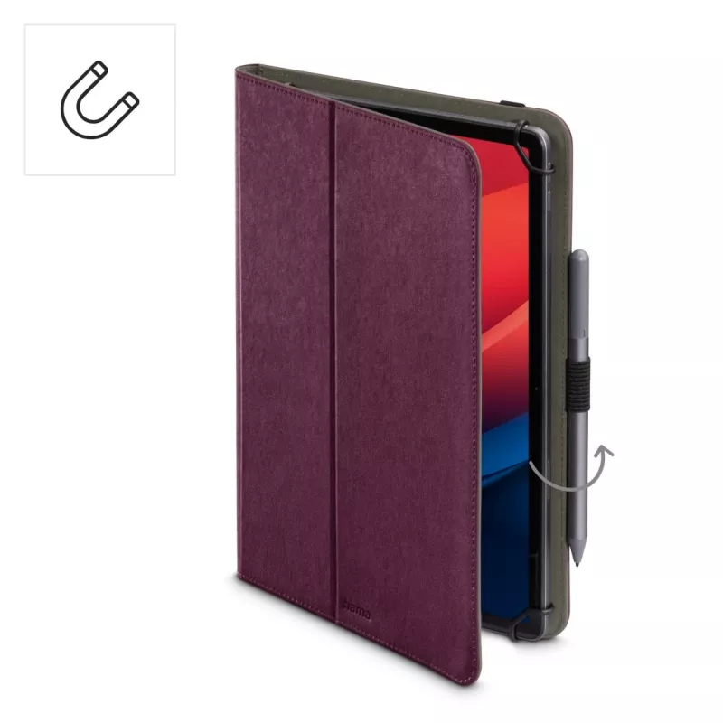 Hama 00227072 dėklas planšetei 27,9 cm (11 inch) Folio Bordeaux