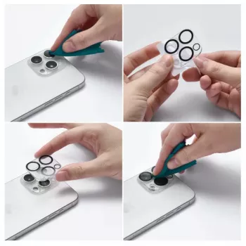 Hama Cam Protect fotoaparato objektyvo apsauginis stiklas Apple, 1 vnt.