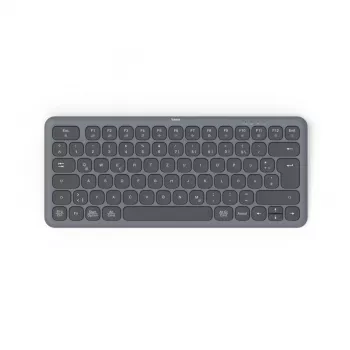 Hama WK-500 belaidė klaviatūra RF + Bluetooth QWERTZ vokiška juoda, tamsiai pilka