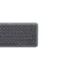Hama WK-500 belaidė klaviatūra RF + Bluetooth QWERTZ vokiška juoda, tamsiai pilka