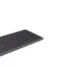 Hama WK-500 belaidė klaviatūra RF + Bluetooth QWERTZ vokiška juoda, tamsiai pilka