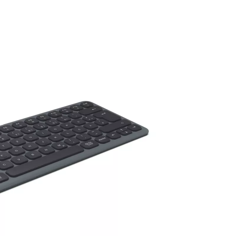 Hama WK-500 belaidė klaviatūra RF + Bluetooth QWERTZ vokiška juoda, tamsiai pilka