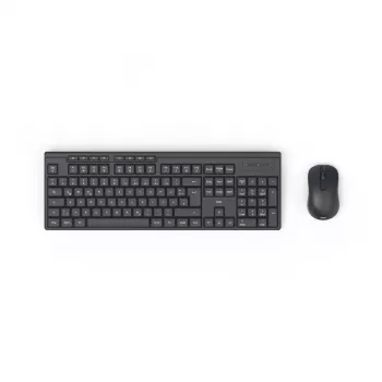 Hama WKM-200 belaidis klaviatūros ir pelės rinkinys, RF, QWERTZ, juoda