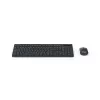 Hama WKM-200 belaidis klaviatūros ir pelės rinkinys, RF, QWERTZ, juoda
