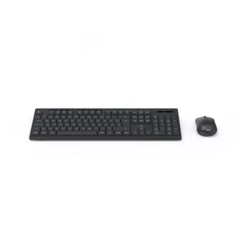 Hama WKM-200 belaidis klaviatūros ir pelės rinkinys, RF, QWERTZ, juoda