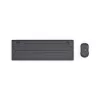 Hama WKM-200 belaidis klaviatūros ir pelės rinkinys, RF, QWERTZ, juoda