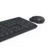 Hama WKM-200 belaidis klaviatūros ir pelės rinkinys, RF, QWERTZ, juoda