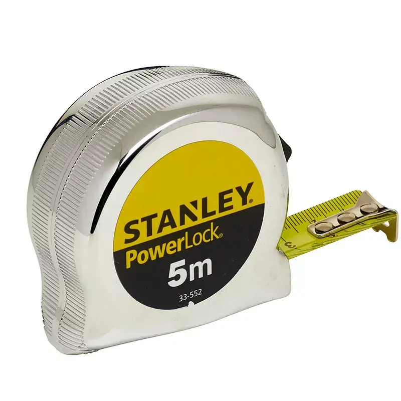 Matavimo juosta STANLEY Micro PowerLock Metric – kompaktiška ištraukiama matavimo juosta su metrine skale
