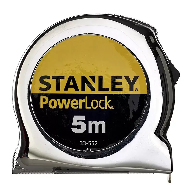 Matavimo juosta STANLEY Micro PowerLock Metric – kompaktiška ištraukiama matavimo juosta su metrine skale