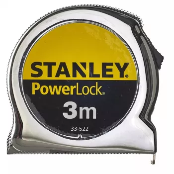 Matavimo juosta STANLEY Micro PowerLock Metric – kompaktiška ištraukiama matavimo juosta su metrine skale