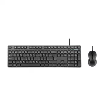 Targus AKM622UK klaviatūra su pele, universali USB, QWERTY JK anglų, juoda