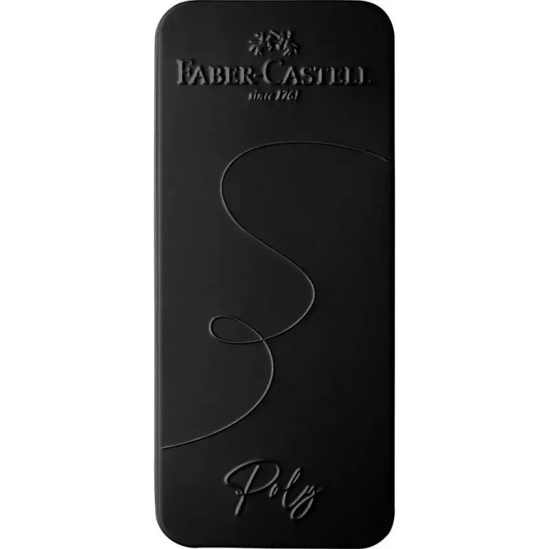 Rinkinys Faber-Castell Poly Ball Set Black 3 vnt., tušinukas ir plunksnakočiai