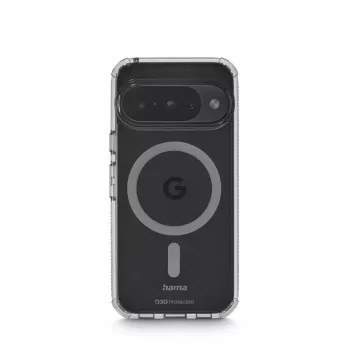 Mobiliojo telefono dėklas HAMA Extreme Protect, skirtas Google Pixel 10 / 10 Pro, skaidrus, tinka iki 16 cm (6,3 colio)