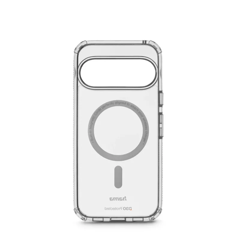 Mobiliojo telefono dėklas HAMA Extreme Protect, skirtas Google Pixel 10 / 10 Pro, skaidrus, tinka iki 16 cm (6,3 colio)