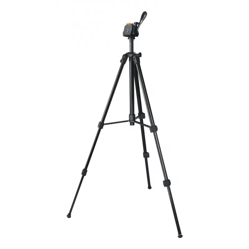 Tripod HAMA Delta Duo 170 – 3 kojos, maks. aukštis 170 cm, min. 62 cm, apkrova 4 kg, svoris 1,85 kg, juoda