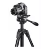 Tripod HAMA Delta Duo 170 – 3 kojos, maks. aukštis 170 cm, min. 62 cm, apkrova 4 kg, svoris 1,85 kg, juoda
