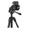 Tripod HAMA Delta Duo 170 – 3 kojos, maks. aukštis 170 cm, min. 62 cm, apkrova 4 kg, svoris 1,85 kg, juoda