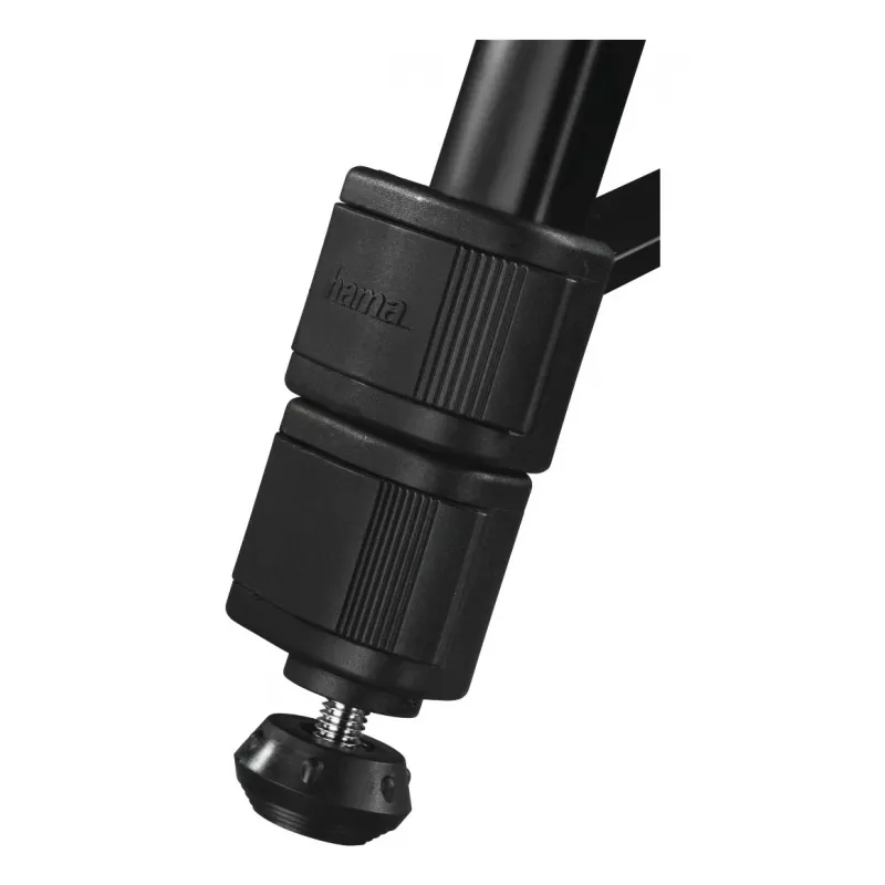 Tripod HAMA Delta Duo 170 – 3 kojos, maks. aukštis 170 cm, min. 62 cm, apkrova 4 kg, svoris 1,85 kg, juoda