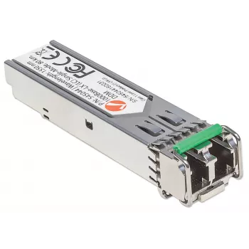 Intellinet SFP modulis, Gigabit Ethernet, 1000Base-LX, vienmodis, LC, 80 km, 1550 nm, suderinamas su Cisco GLC-ZX-SMD