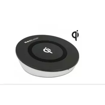 Belaidis įkroviklis Navilock 65907 Smartphone juoda balta